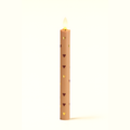 LED Pillar Candle Hearts Sand